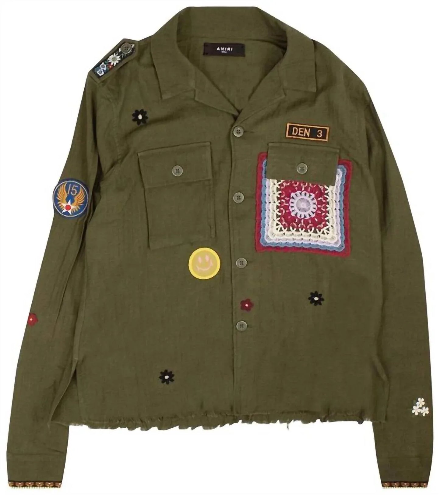 Amiri - Women's Patch Military Jacket - Rack Hunt