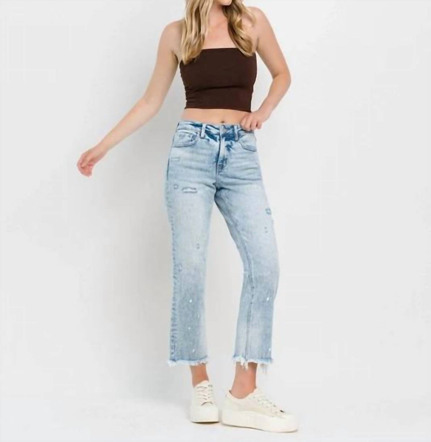 Women's Discover Me Lovervet Ankle Straight Jeans