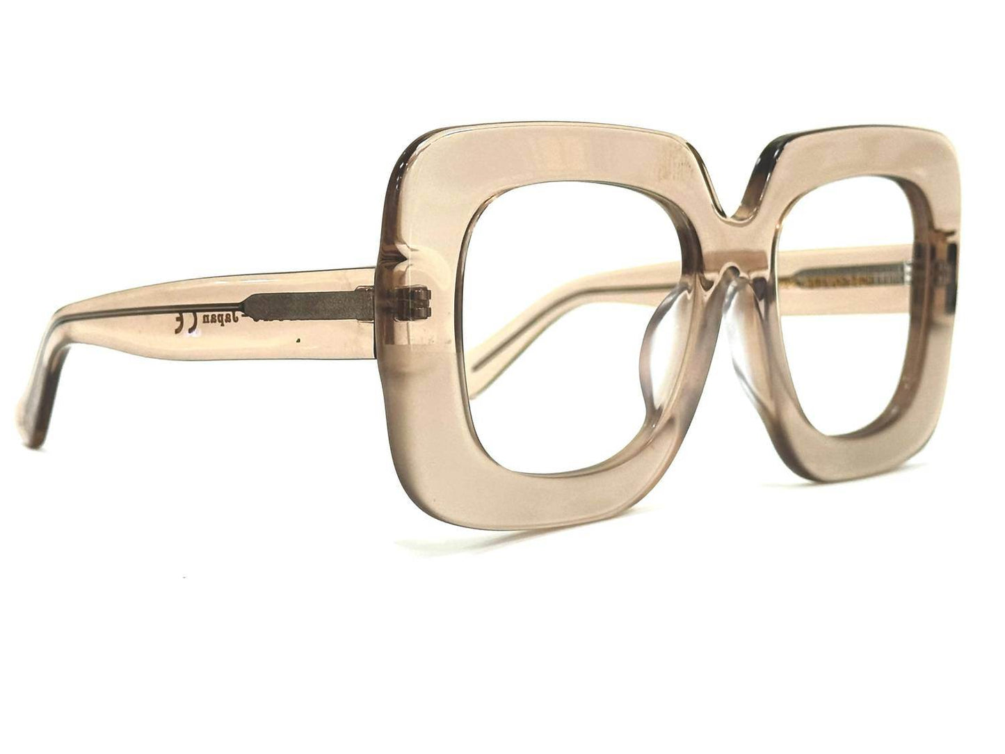 Kazoku Lunettes - Brazen Oversized Square Opthalmic Glasses - Rack Hunt -