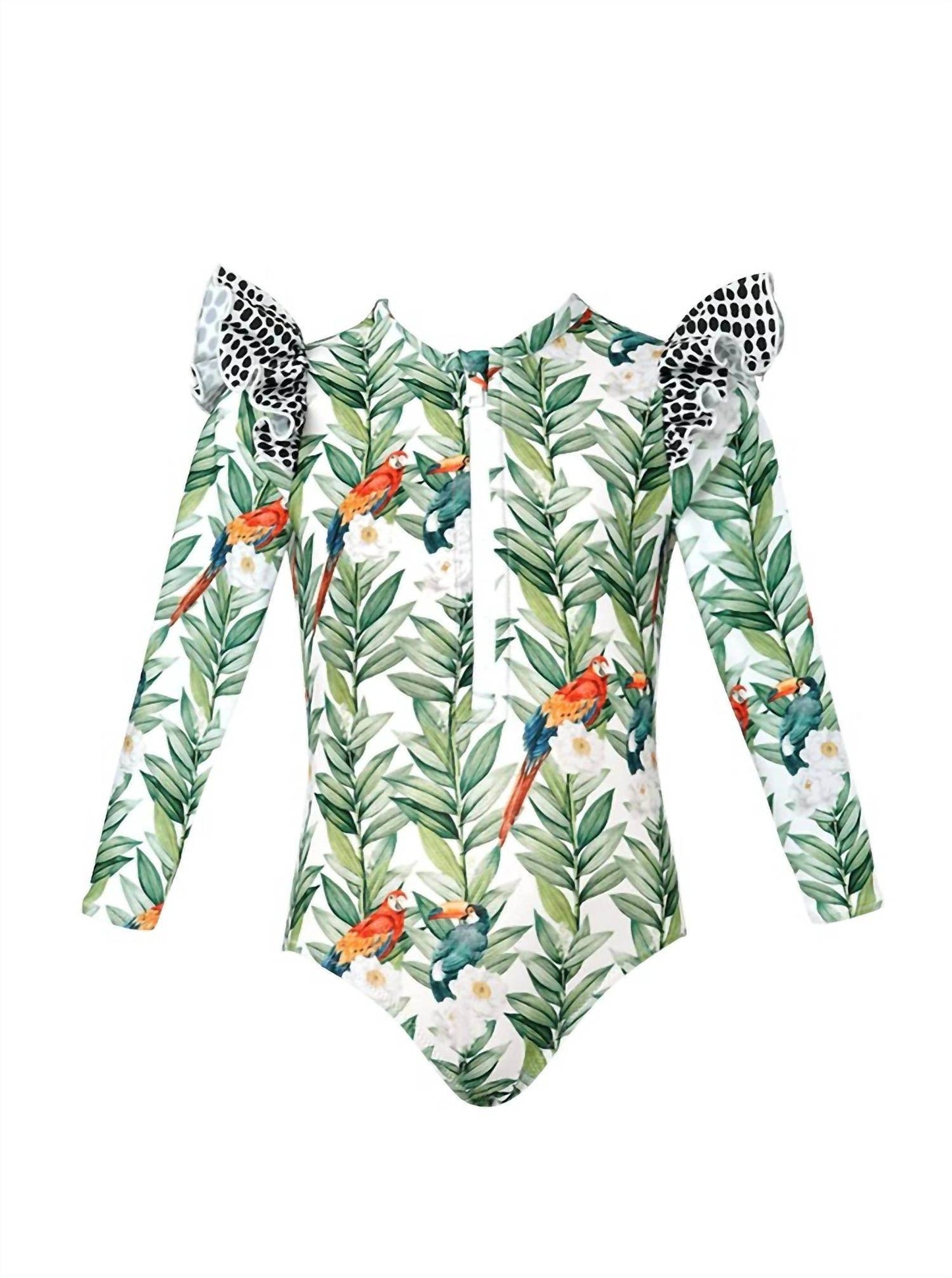 Lia Sahara - Girl's Zipper Long Sleeve One Piece - Rack Hunt -