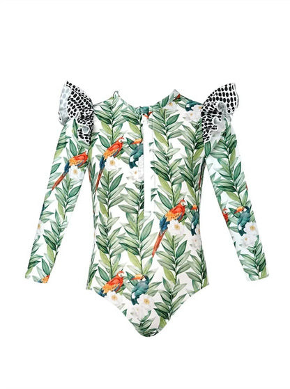 Lia Sahara - Girl's Zipper Long Sleeve One Piece - Rack Hunt