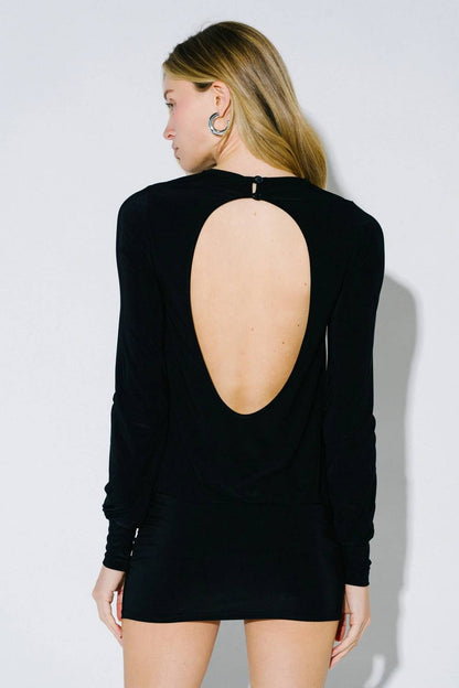 Brandi Open Back Mini Dress