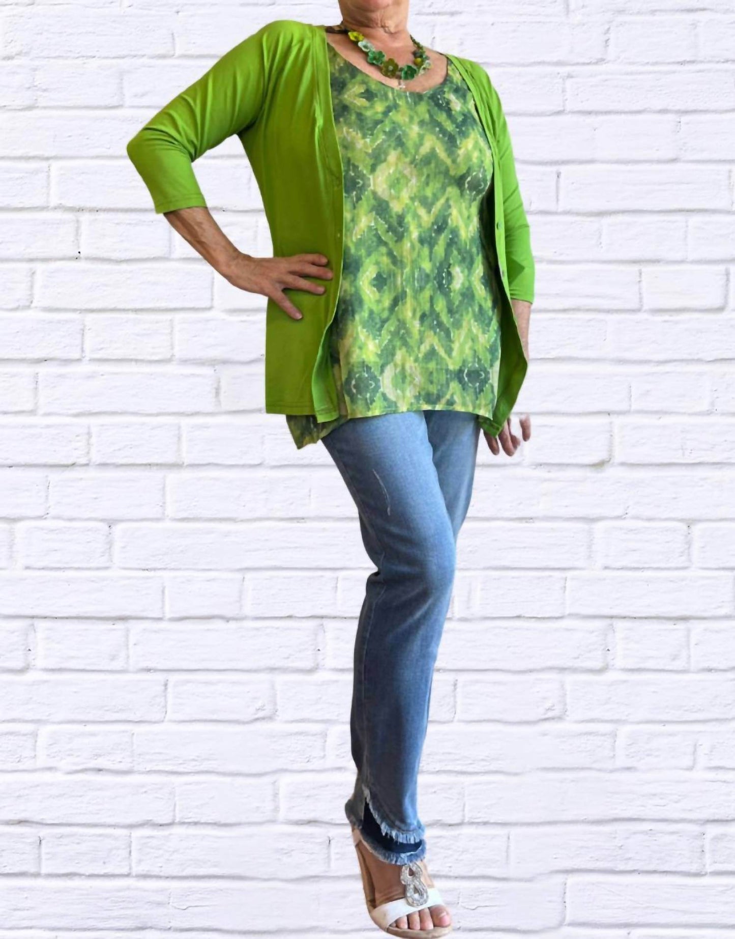 Calypso - Sleeveless Swing Cami Top - Rack Hunt -