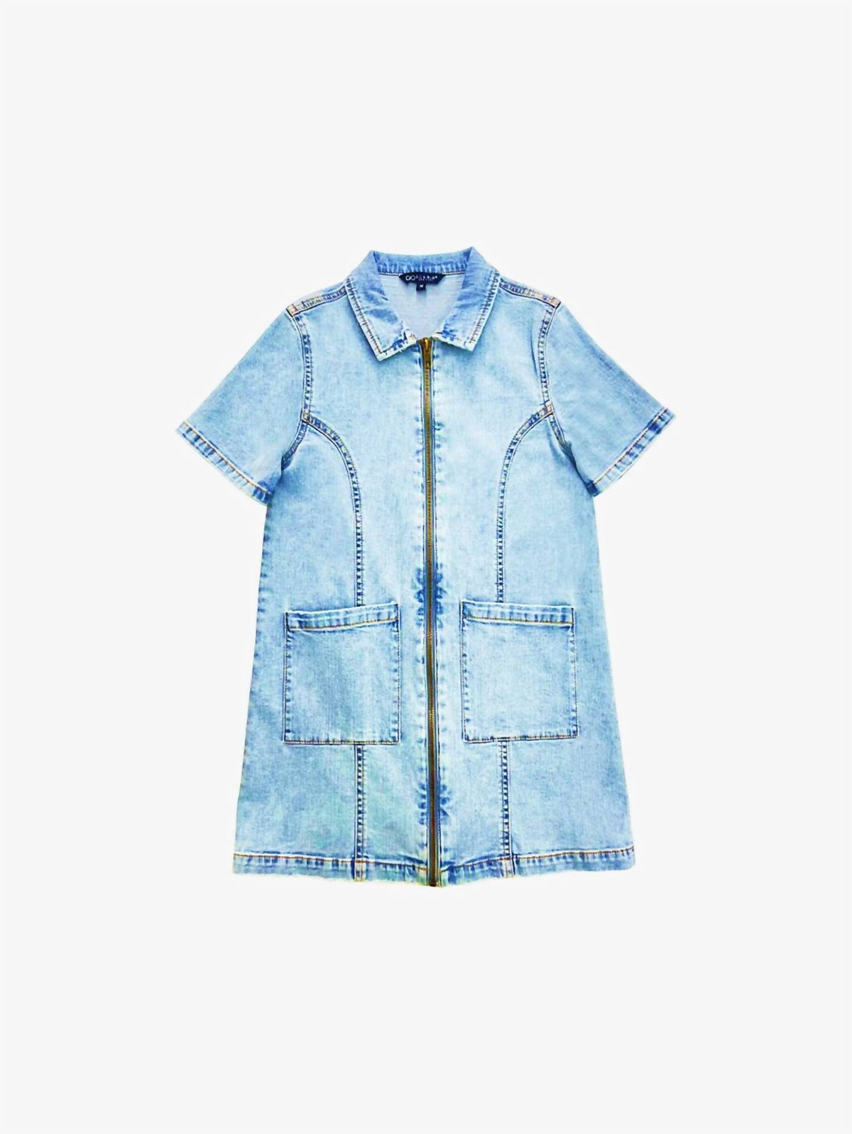 Girls' Marvel Denim Dress