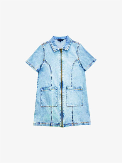 Girls' Marvel Denim Dress