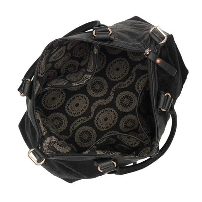 American West - Women's Cowtown Small Zip-top Satchel With Conceal Carry Pocket - Rack Hunt