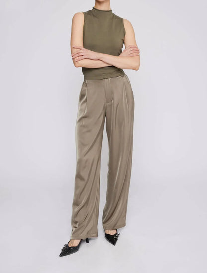 Amanda Maria - Mock-neck Tank Top - Rack Hunt