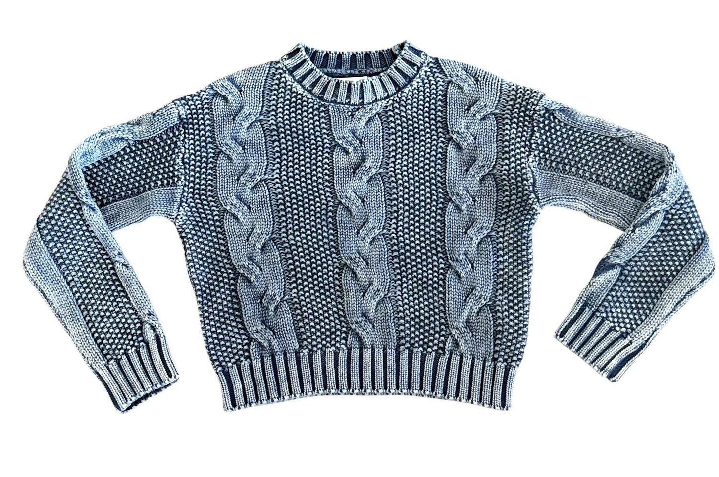 Girl's Knit Crop Sweater