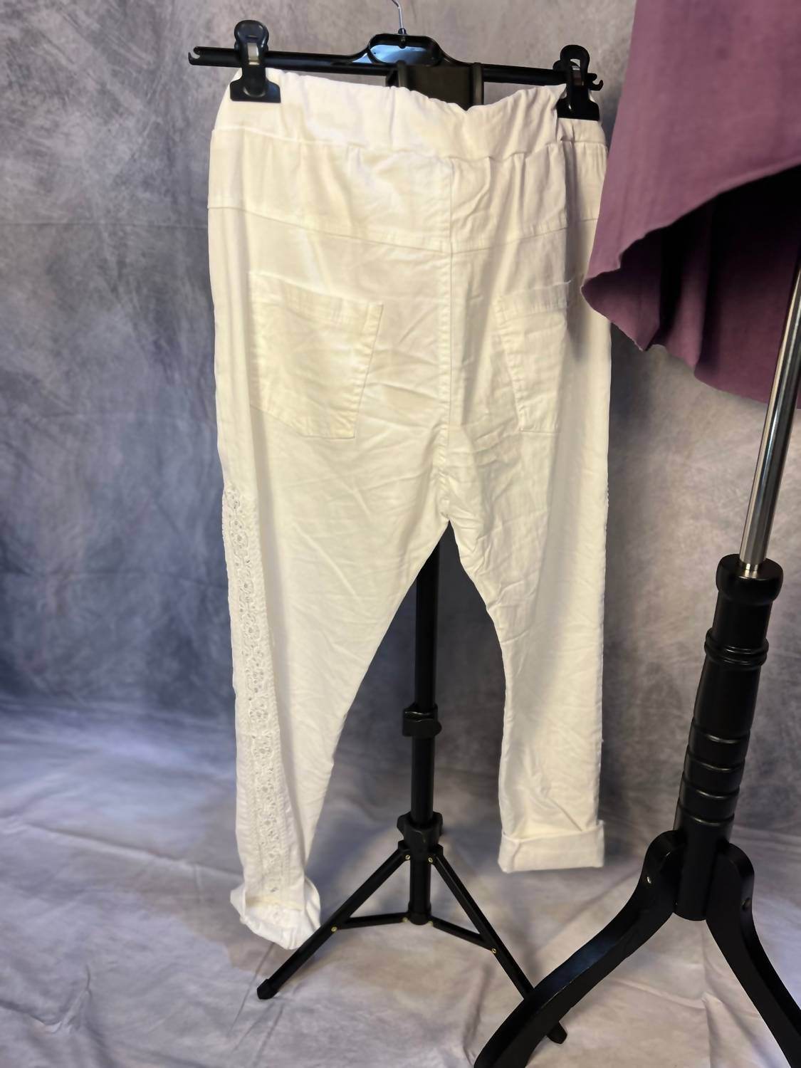 Urban Mangoz - Women's Sequin Embroidered Pants - Rack Hunt -