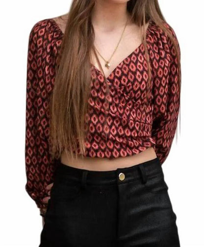 Osamore - Rhombus Boho Blouse - Rack Hunt