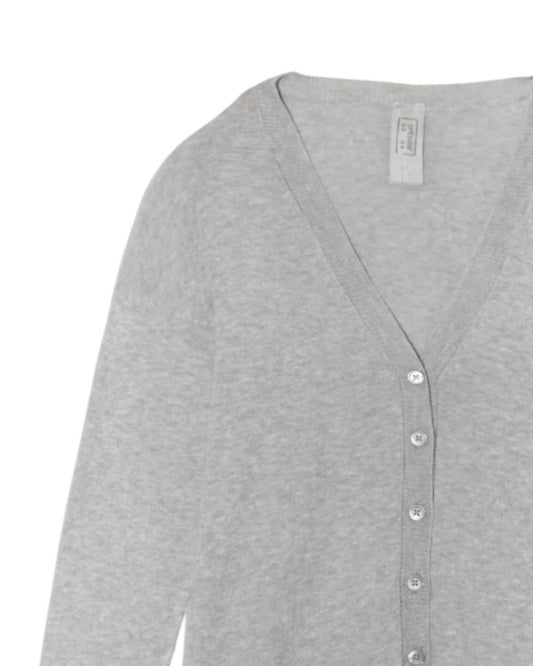 Women's Cotton V-neck Cardigan