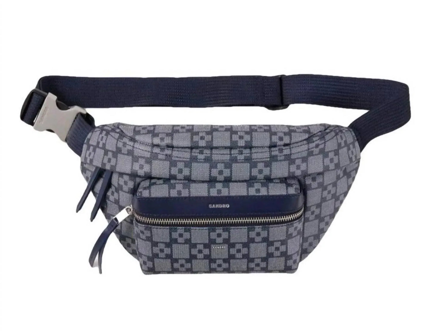 Sandro - Men's Square Cross Monogram Belt Bag - Rack Hunt