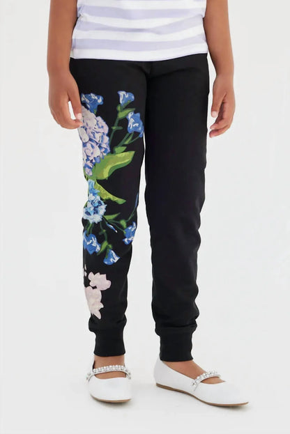 Sasha+Z - Hydrangea Printed Joggers - Rack Hunt