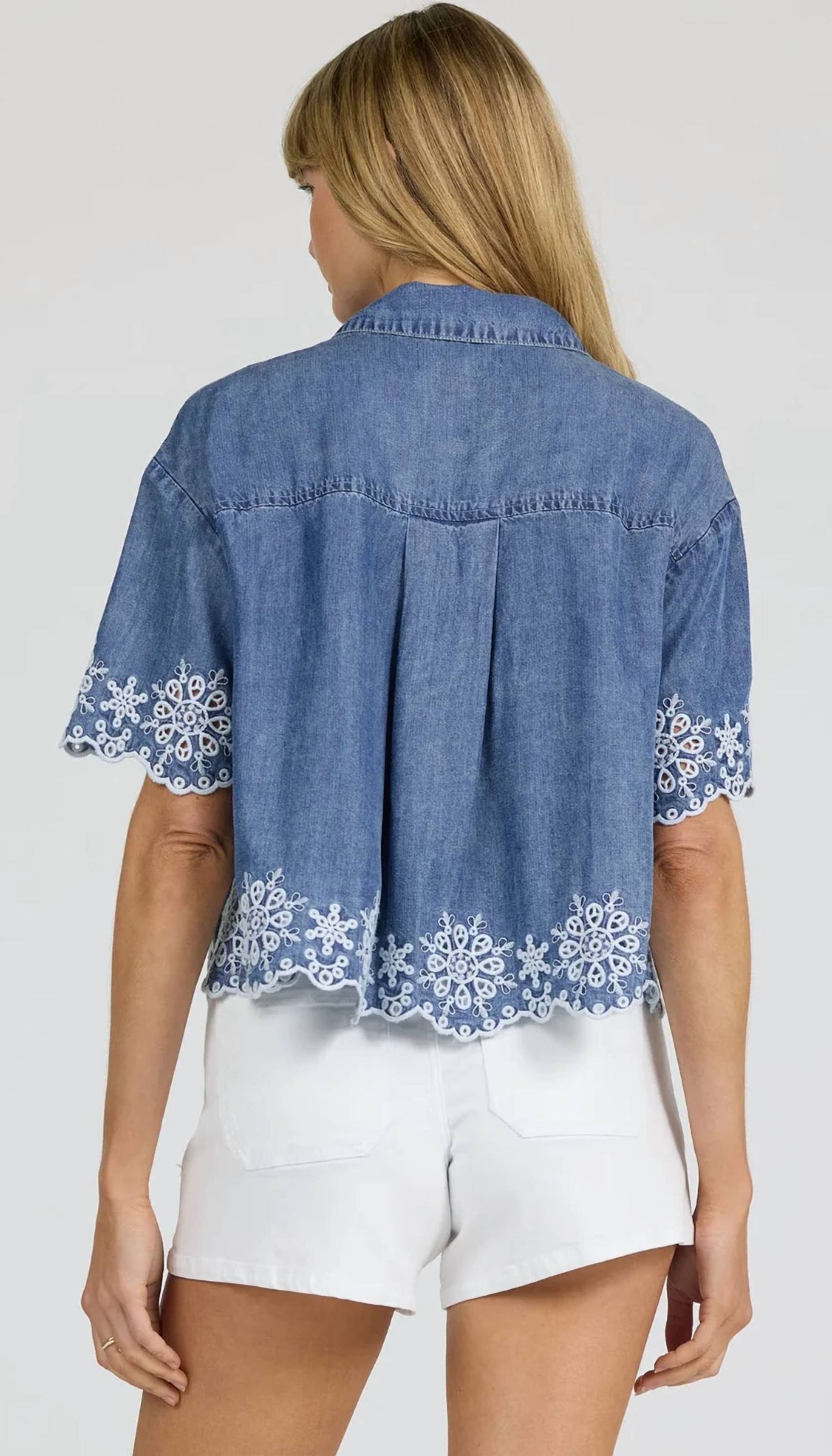 Ansel Embroidered Top