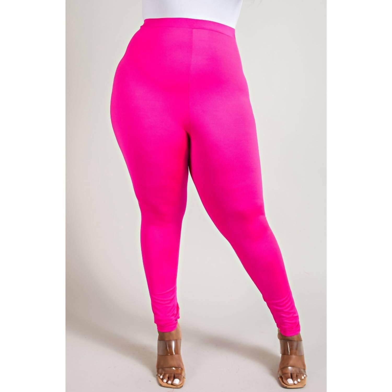 The Curve LA - Plus Size High Rise Leggings - Rack Hunt -