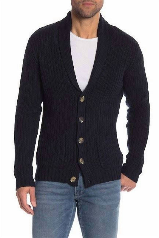 Shawl Collar Cardigan