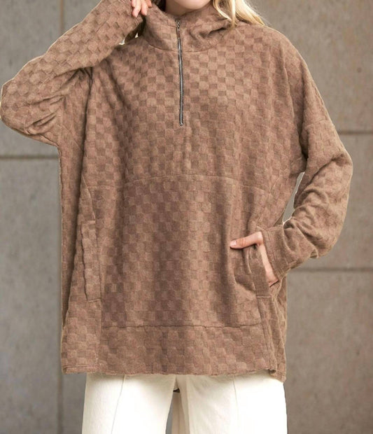 Kelsey Textured Hoodie