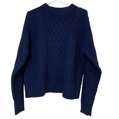 Women's Warm Heritage Cable Crew Sweater