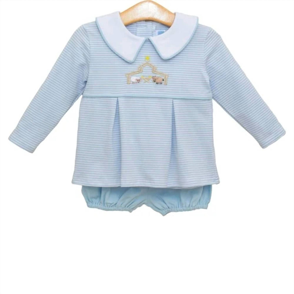 Boy's Nativity Bloomer Set