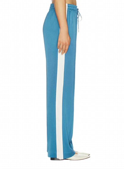 Nolan Satin Side Striped Pant