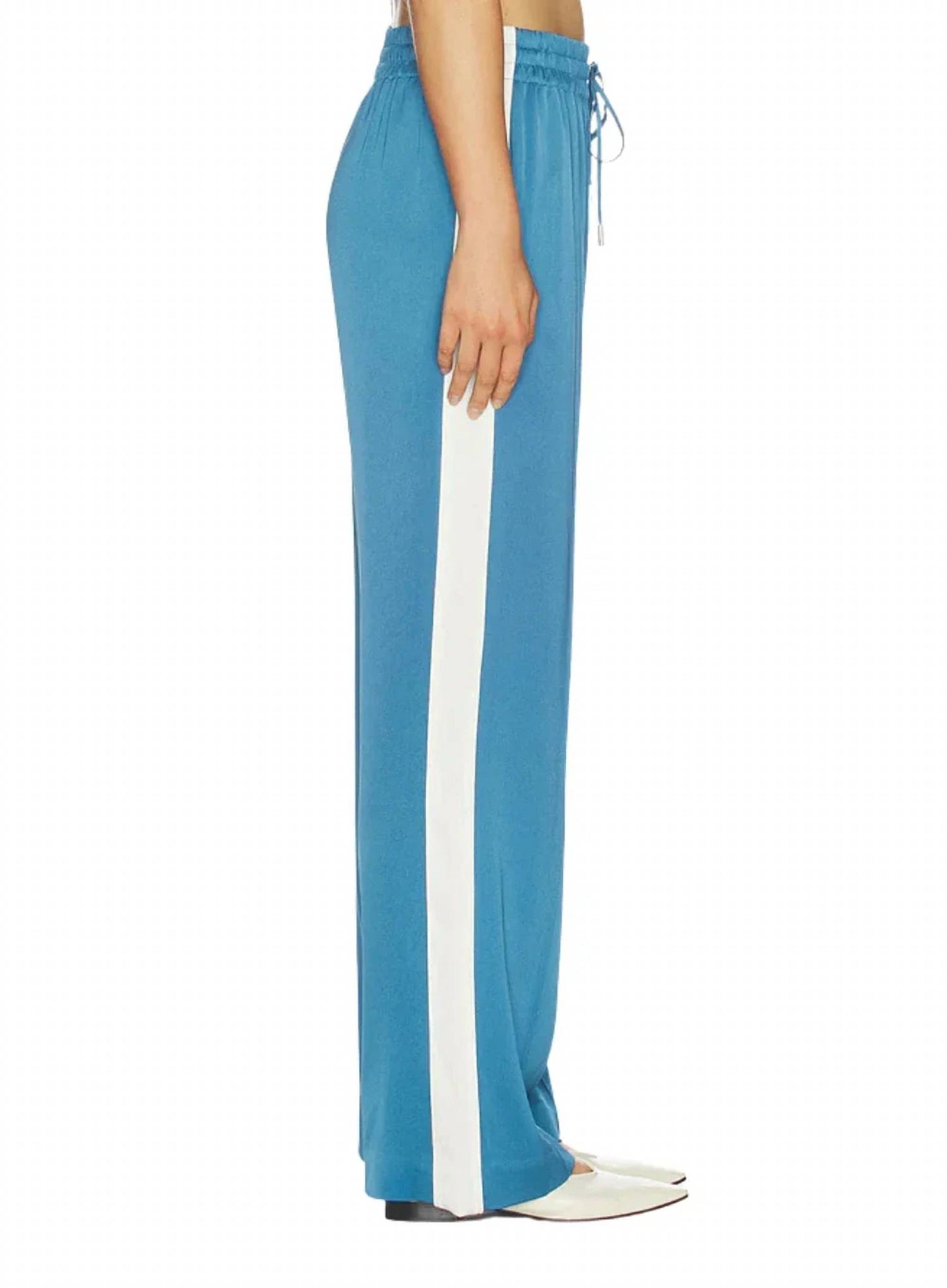 Nolan Satin Side Striped Pant