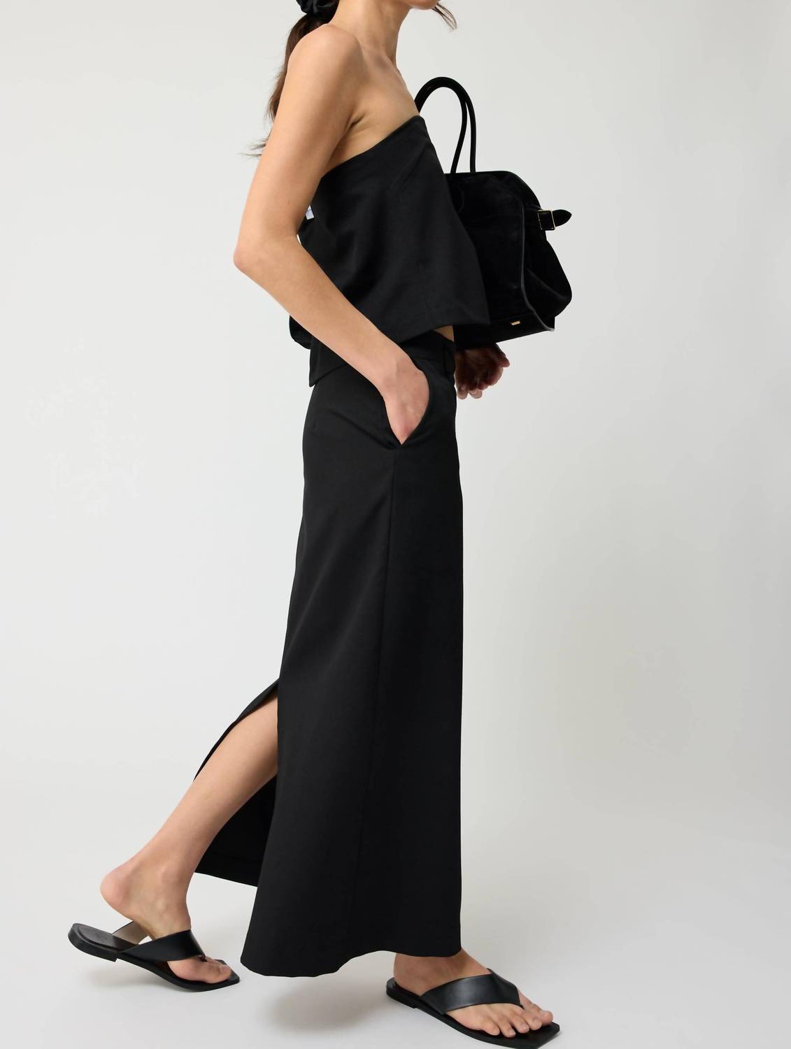 Women's Strapless Tencel Top