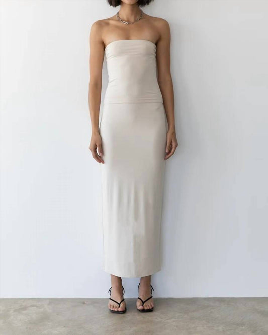 Kendall Tube Top And Skirt Set