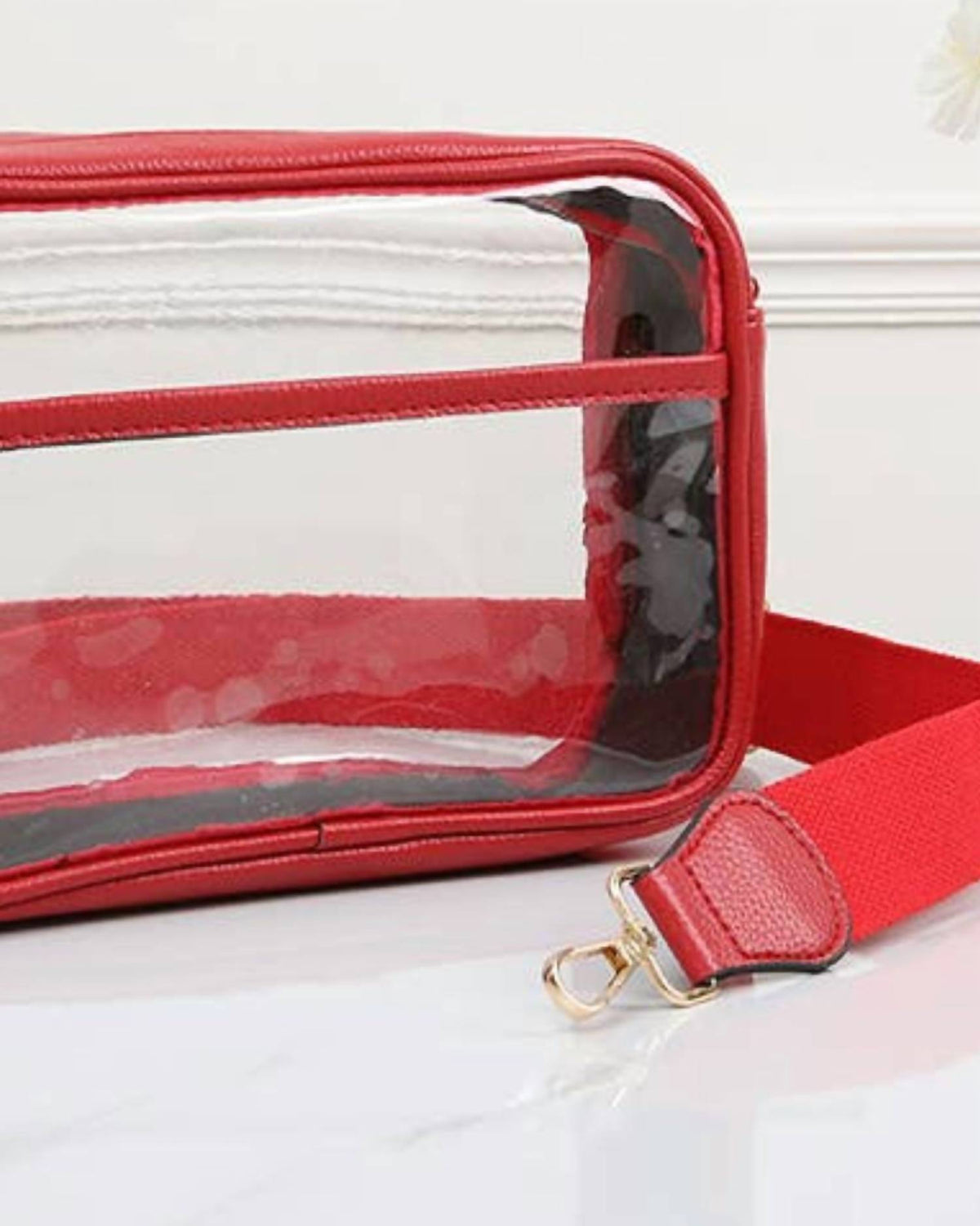 Women's Clear Crossbody Camera Bag