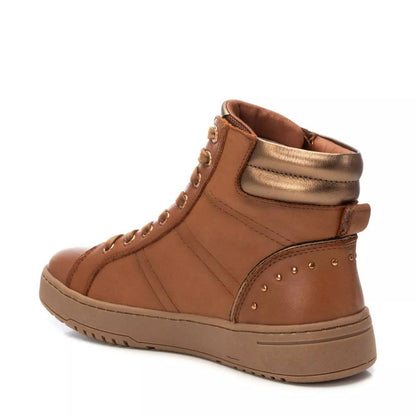 Women's Leather Sneaker Booties