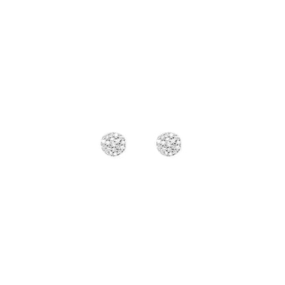 La Soula Jewelry - Women's Circle Diamond Circle Earrings - Rack Hunt