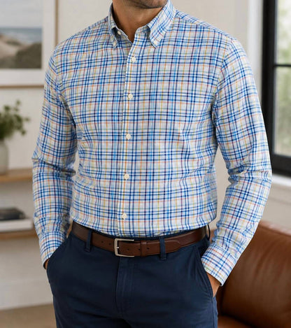 Roberts Classic Long Sleeve Button Down Shirt