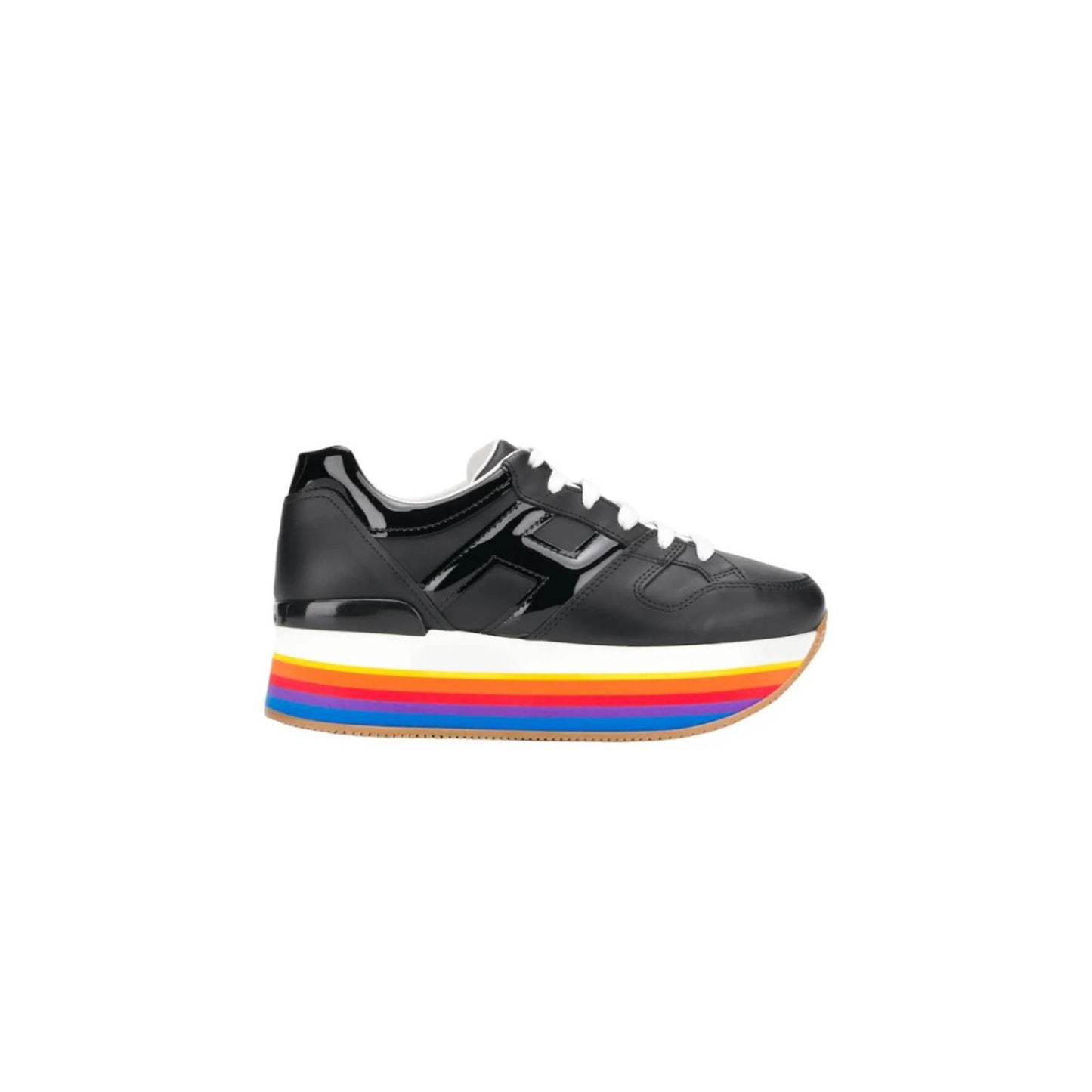 Women's Micro Rainbow Platform Sneakers