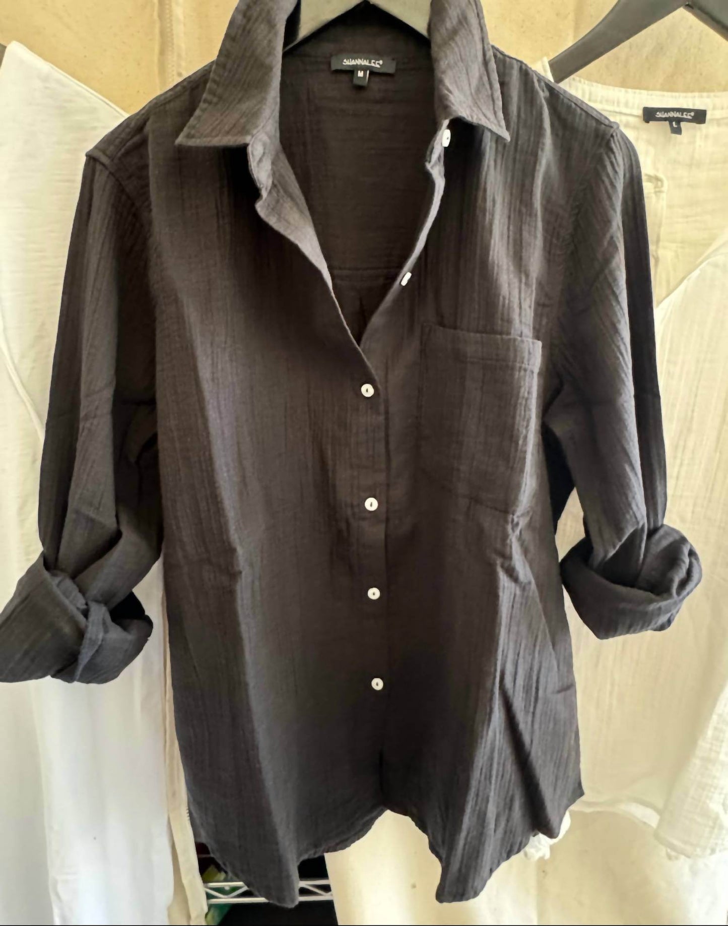 SHANNALEE - GAUZE BLOUSE - Rack Hunt -