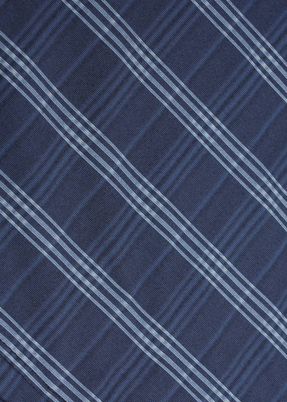 Stretch Plaid Quarter Zip Mid-layer Top