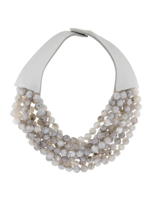 ANB Fashion - Women's Chunky Beaded Layered Necklace - Rack Hunt