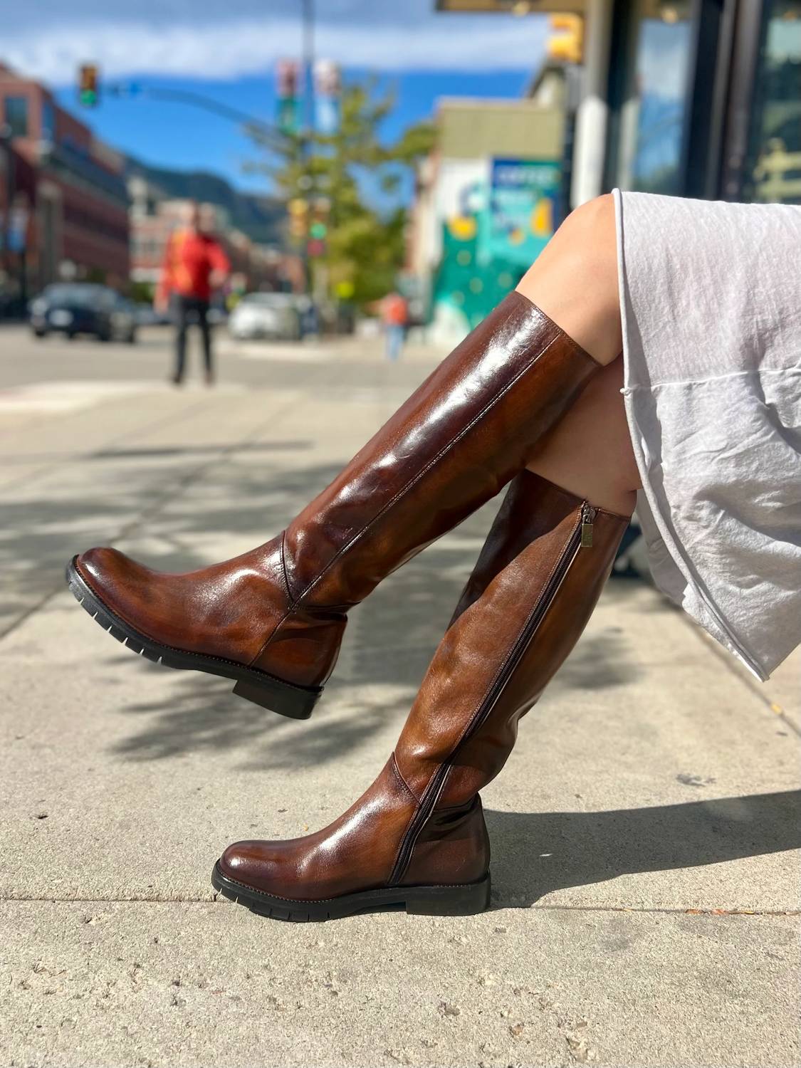 Women's Tall Leather Boots