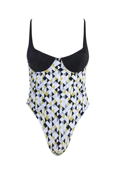 Gigizara - Calico One Piece Kaleidoscope Pattern, Adjustable Support - Rack Hunt