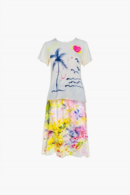 LOVE TANJANE - Women's Silk Lady Midi Skirt - Rack Hunt