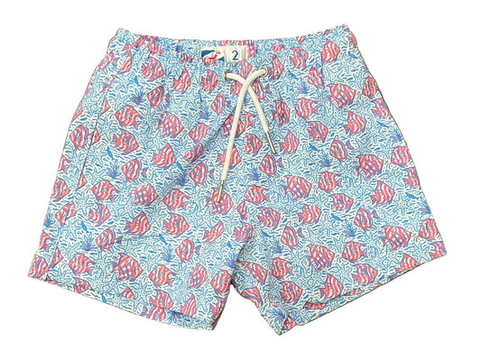 Boys Coral Fish Swimsuit Trunk