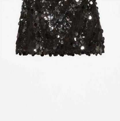 Nandina Sequin Mini Skirt