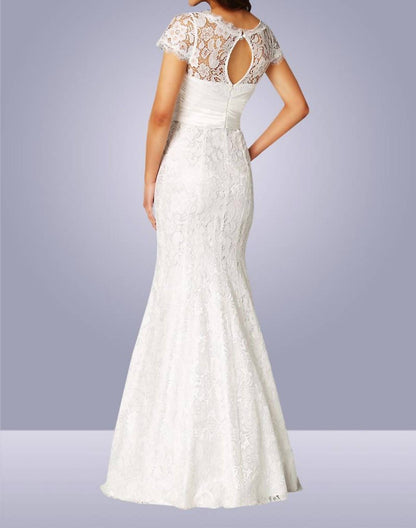 Lace Overlay Gown