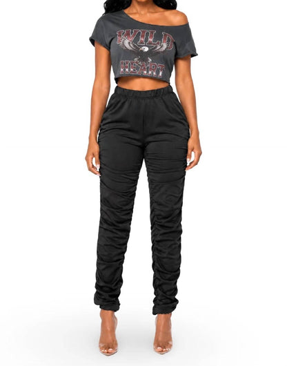 Most Hated - Stack Stretch High Waist Joggers