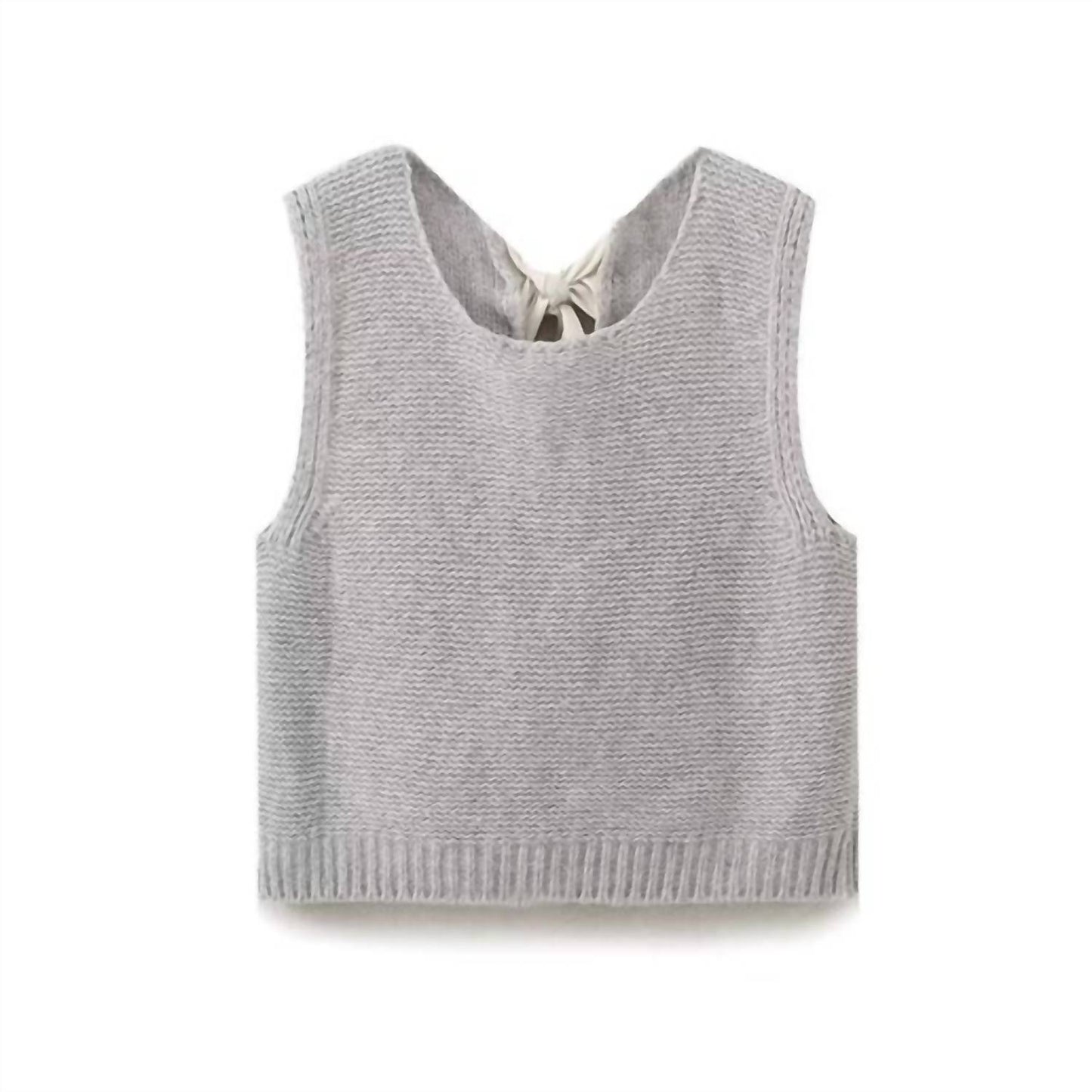 Women's Bow Tie Sweater Vest