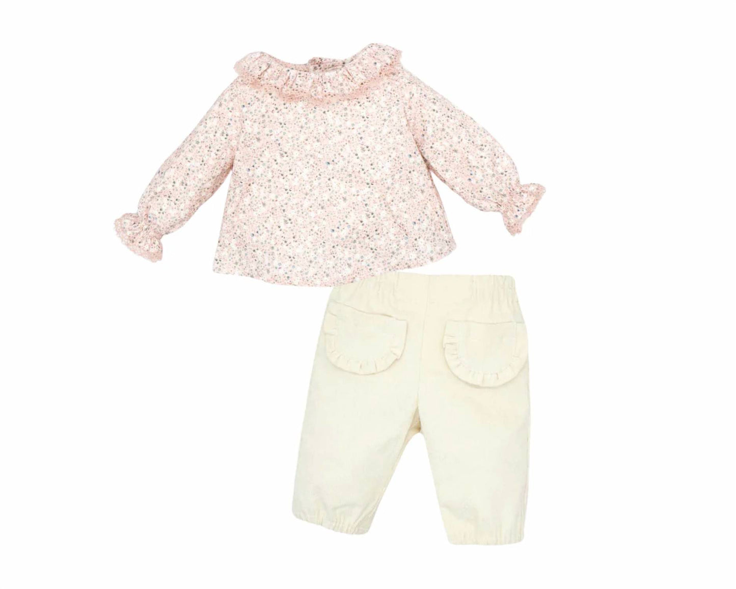 Girl's Corduroy Pant Set