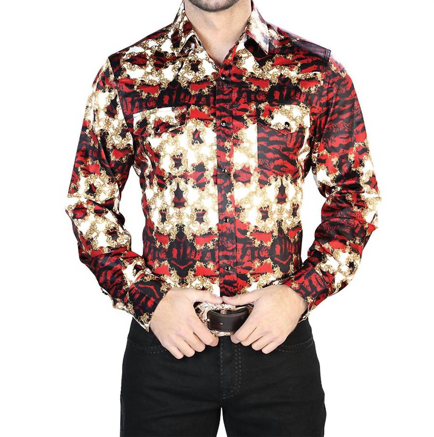 El Señor De Los Cielos - Casual Long Sleeve Shirt - Rack Hunt