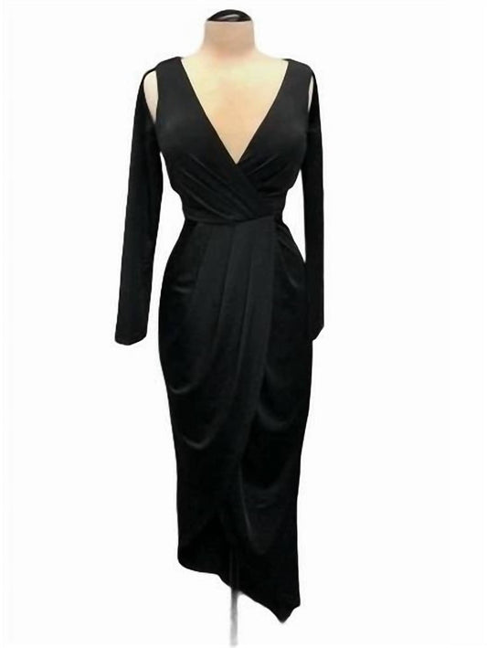 WOMEN'S TABATHA V-NECK GOWN