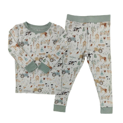 Kid's Little Farm Bamboo Set