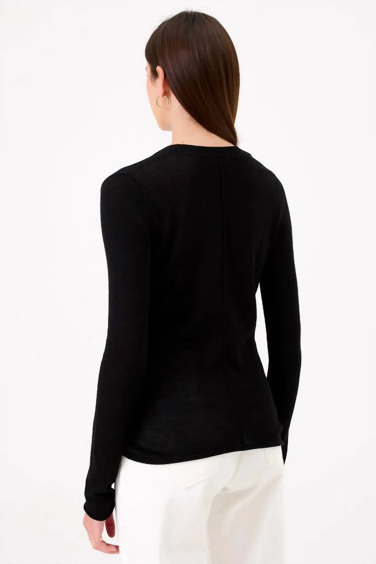Goldie Tees - Elise Long Sleeve V-neck Sweater - Rack Hunt