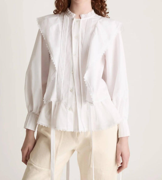 Emilie Button-up Shirt Blouse
