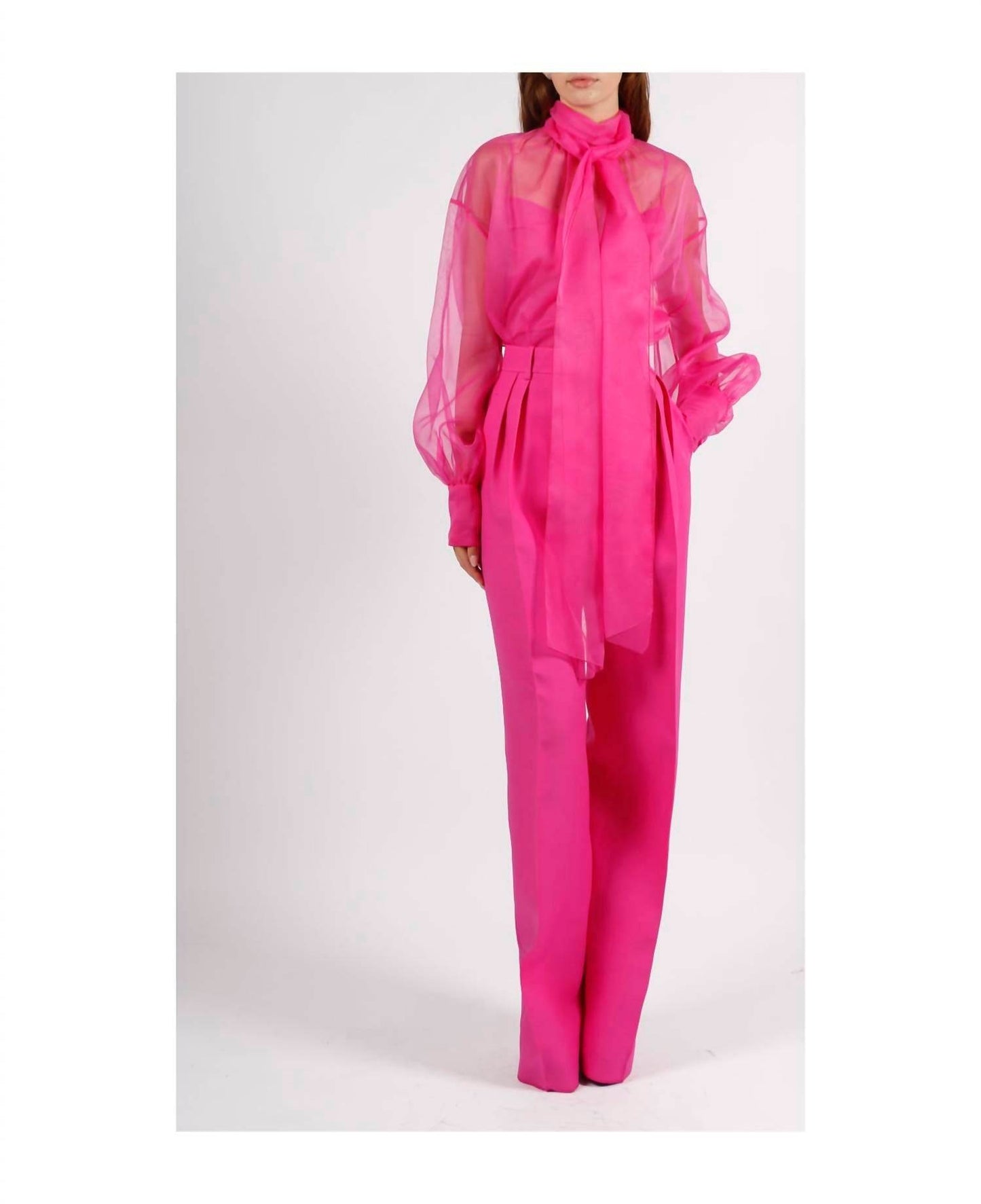 Valentino - Crepe Couture Trousers - Rack Hunt